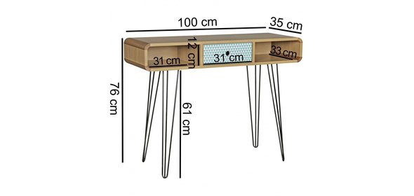 Kuhmo Sidetable Sky Style Kuhmo Sidetable