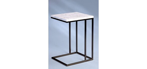 Ragnar Bijzettafel Wit/Zwart M2 Kollektion Ragnar Bijzettafel Wit/Zwart