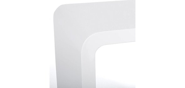 Quad Bijzettafel HG Wit Bondy Living Quad Bijzettafel HG Wit