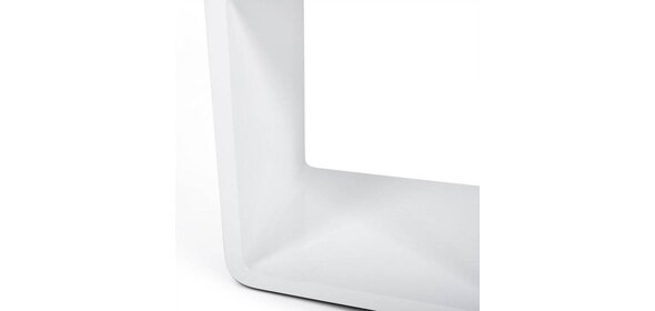 Quad Bijzettafel HG Wit Bondy Living Quad Bijzettafel HG Wit