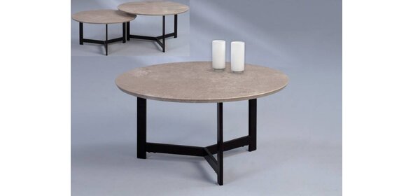Leo Salontafel Small Beton Grijs M2 Kollektion Leo Salontafel Small Beton Grijs