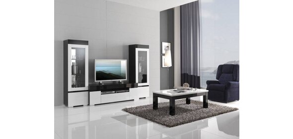 Zenos Salontafel HG Zwart/Wit Davidi Design Zenos Salontafel HG Zwart/Wit