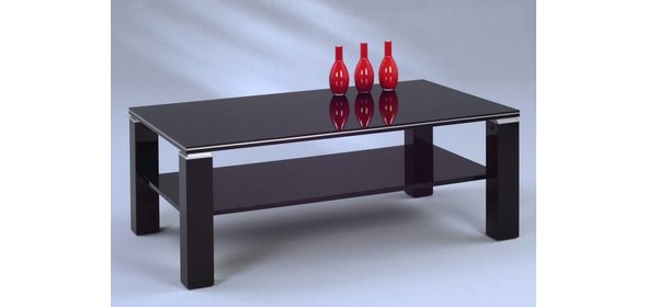 Jori Salontafel Rechthoek HG Zwart M2 Kollektion Jori Salontafel Rechthoek HG Zwart