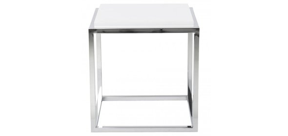 Matimo Bijzettafel Wit Bondy Living Matimo Bijzettafel Wit