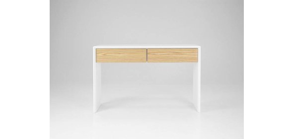 Profil Sidetable Wit/Eiken Tenzo Profil Sidetable Wit/Eiken