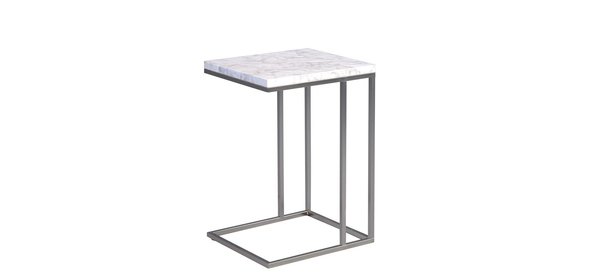 Ragnar Bijzettafel Wit M2 Kollektion Ragnar Bijzettafel Wit