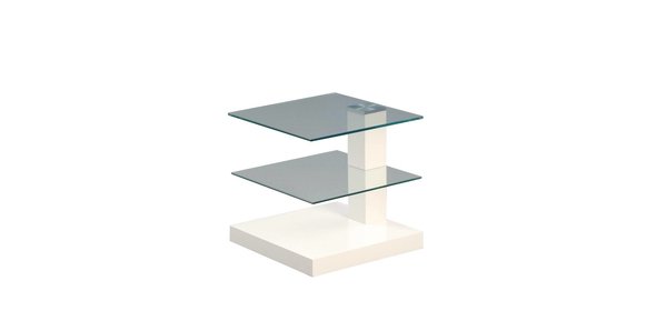 Elena Bijzettafel Mat Wit M2 Kollektion Elena Bijzettafel Mat Wit