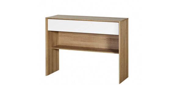 Norway Sidetable Eiken/Wit Monaica Norway Sidetable Eiken/Wit