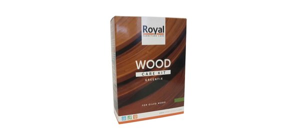 Royal Wood Care Kit Geolied hout Oranje Furniture Care Royal Wood Care Kit Geolied hout