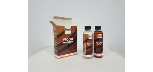 Royal Wood Care Kit Geolied hout Oranje Furniture Care Royal Wood Care Kit Geolied hout