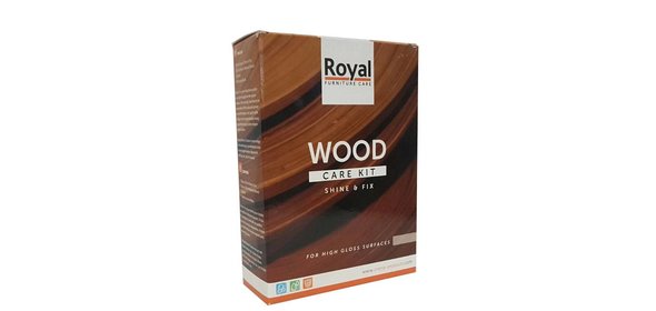 Royal Wood Care Kit Hoogglans Oranje Furniture Care Royal Wood Care Kit Hoogglans
