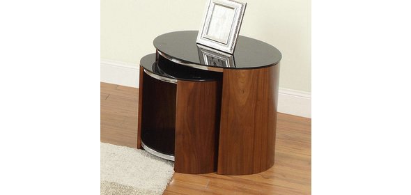Tanzi Bijzettafel Walnoot Jual Furnishings Tanzi Bijzettafel Walnoot
