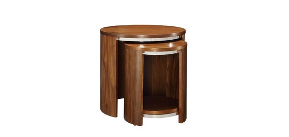 Tobin Bijzettafel Walnoot Jual Furnishings Tobin Bijzettafel Walnoot