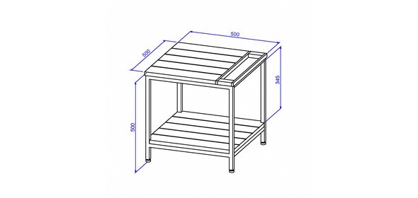 Steel Bijzettafel Jual Furnishings Steel Bijzettafel