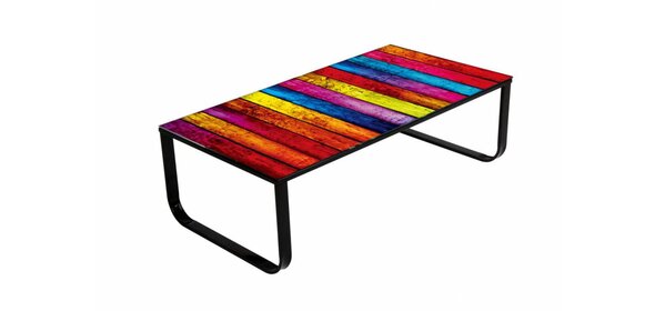 Picture Salontafel Regenboog Monaica Picture Salontafel Regenboog