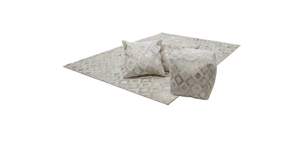 Spark Poef Ivory/Goud 100 Kayoom Spark Poef Ivory/Goud 100
