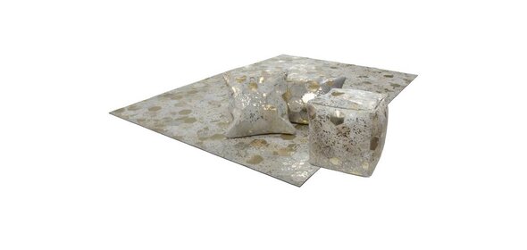 Spark Poef Ivory/Goud 200 Kayoom Spark Poef Ivory/Goud 200