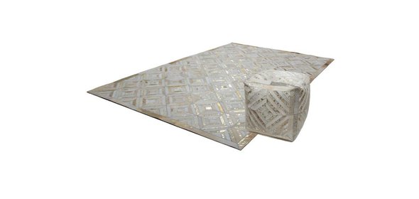 Spark Poef Ivory/Goud 400 Kayoom Spark Poef Ivory/Goud 400