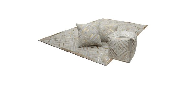 Spark Poef Ivory/Goud 400 Kayoom Spark Poef Ivory/Goud 400