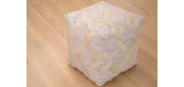 Chimera Poef Ivory Kayoom Chimera Poef Ivory