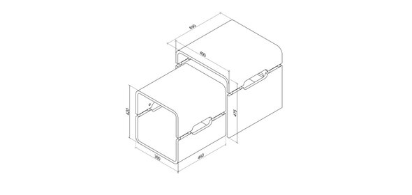 Levon Bijzettafel Set Outlet Jual Furnishings Levon Bijzettafel Set Outlet