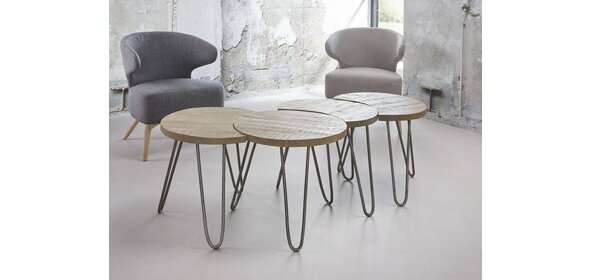 Lenna Salontafel Set Blank Davidi Design Lenna Salontafel Set Blank