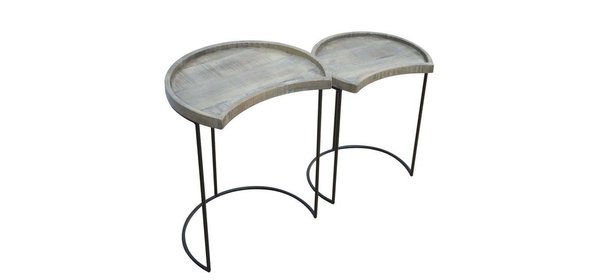 Danischa Bijzettafel Set Leem Davidi Design Danischa Bijzettafel Set Leem
