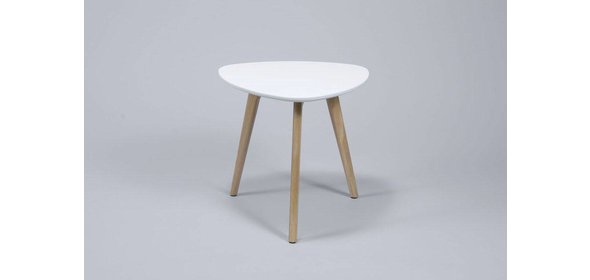 Trema Bijzettafel Large Wit Davidi Design Trema Bijzettafel Large Wit