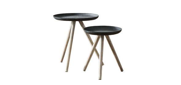 Leon Bijzettafel Set Davidi Design Leon Bijzettafel Set