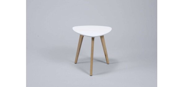 Trema Bijzettafel Wit Davidi Design Trema Bijzettafel Wit