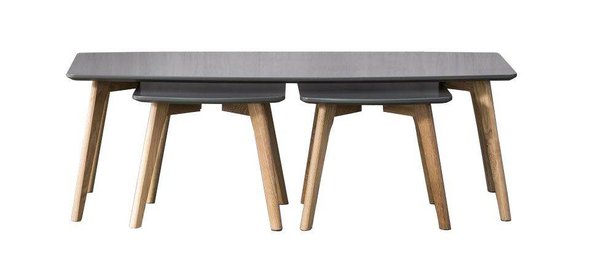 Logan Salontafel Grijs Davidi Design Logan Salontafel Grijs