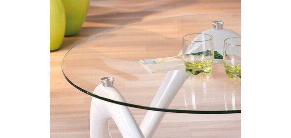 Valentine Salontafel Hoogglans Wit Interlink SAS Valentine Salontafel Hoogglans Wit