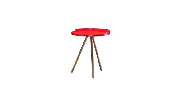 Seal Bijzettafel Rood Davidi Design Seal Bijzettafel Rood
