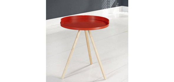 Seal Bijzettafel Rood Davidi Design Seal Bijzettafel Rood