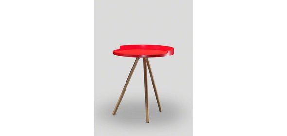 Seal Bijzettafel Rood Davidi Design Seal Bijzettafel Rood