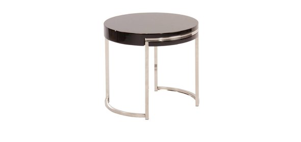 Nino Bijzettafel Zwart Davidi Design Nino Bijzettafel Zwart
