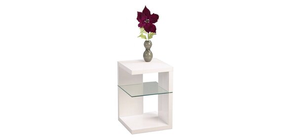 Domingo Bijzettafel HG Wit M2 Kollektion Domingo Bijzettafel HG Wit