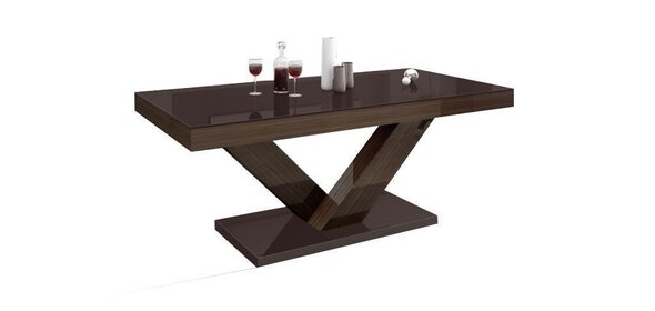 Victoria mini Salontafel HG Wengé/Walnoot Hubertus Meble Victoria mini Salontafel HG Wengé/Walnoot