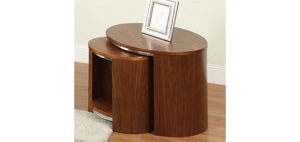 Tobin Bijzettafel Walnoot Jual Furnishings Tobin Bijzettafel Walnoot
