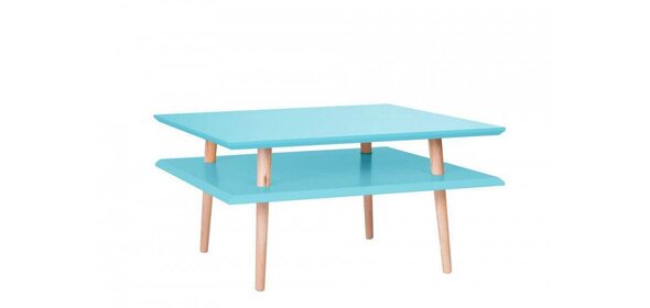 Ufo Square Salontafel Low Turquoise Ragaba Ufo Square Salontafel Low Turquoise