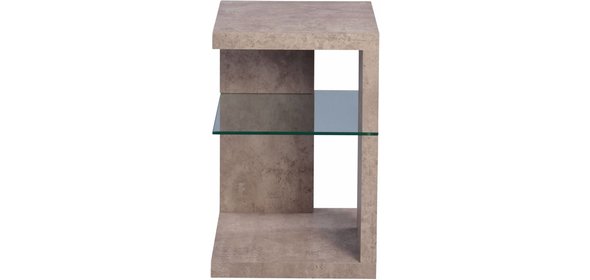 Domingo Bijzettafel Beton Grijs M2 Kollektion Domingo Bijzettafel Beton Grijs