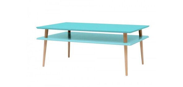 Koro Salontafel Turquoise Ragaba Koro Salontafel Turquoise