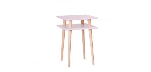 Ufo Square Bijzettafel High Roze Ragaba Ufo Square Bijzettafel High Roze