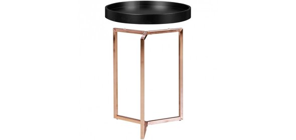 Jula Bijzettafel Zwart Sky Style Jula Bijzettafel Zwart