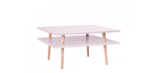 Ufo Square Salontafel Low Roze Ragaba Ufo Square Salontafel Low Roze