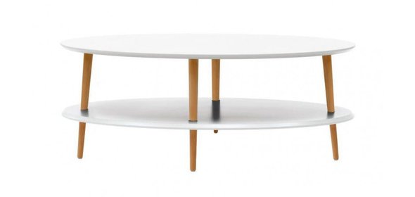 Ovo Salontafel Wit Ragaba Ovo Salontafel Wit