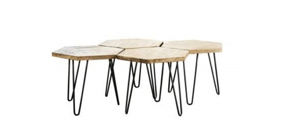 Aisne Salontafel Set Blank Davidi Design Aisne Salontafel Set Blank