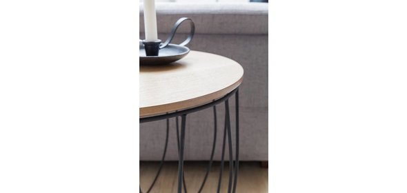 Skandi Bijzettafel Round Sky Style Skandi Bijzettafel Round