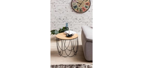 Skandi Bijzettafel Round Sky Style Skandi Bijzettafel Round