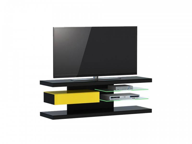 Jahnke Moebel TV meubel SL 660 LED Zwart/Geel
